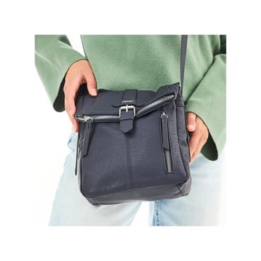 Rieker Crossbody Flap Bag - Navy