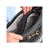 Rieker Crossbody Link And Zip Detail - Black Print
