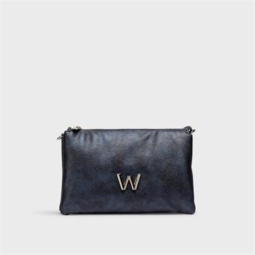 Wonders Drop Thin Strap Handbag - Navy