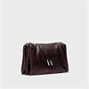 Wonders Drop Thin Strap Handbag - Bordo