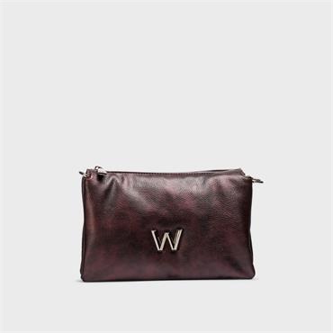 Wonders Drop Thin Strap Handbag - Bordo
