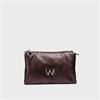 Wonders Drop Thin Strap Handbag - Bordo