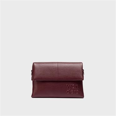 Wonders Mirari Envelope Crossbody Bag - Wine