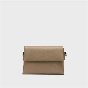 Wonders Mirari Envelope Crossbody Bag - Taupe