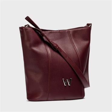 Wonders Kim Large Should Strap Bag - Wine