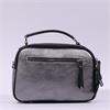 Marco Moreo Inzaghi Double Zip Crossbody - Gun Metal
