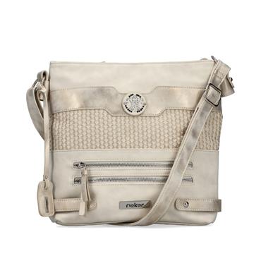 Rieker Crossbody Shimmer Bag - Beige Gold