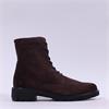 Ecco Women Metropole Vienna Laced Boot - Brown Nubuck