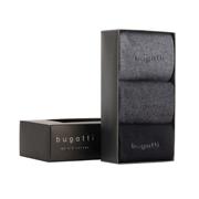 Bugatti Men Basic Socks 3 Pack (43-46) - Black Combi