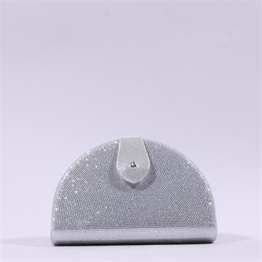 Una Healy Maneater Clutch Handbag - Chrome