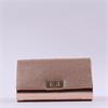 Una Healy Centrefold Clutch Handbag - Rose Gold