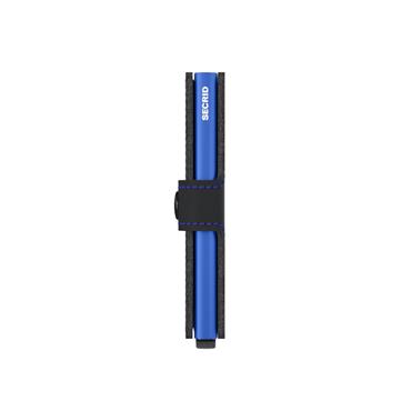 Secrid Miniwallet Matte - Black Blue