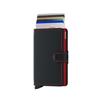 Secrid Miniwallet Matte - Black Red
