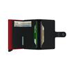 Secrid Miniwallet Matte - Black Red