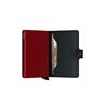 Secrid Miniwallet Matte - Black Red
