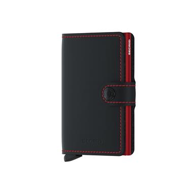 Secrid Miniwallet Matte - Black Red