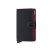 Secrid Miniwallet Matte - Black Red