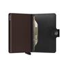 Secrid Miniwallet Original - Black Brown