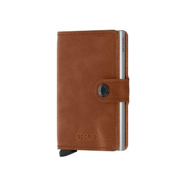 Secrid Miniwallet Vintage - Cognac