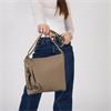 Rieker Side Zip Crossbody Bag - Beige