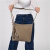 Rieker Side Zip Crossbody Bag - Beige
