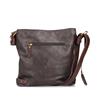 Rieker Crossbody Shimmer Bag - Dark Brown Combi