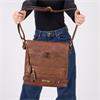 Rieker Crossbody Shimmer Bag - Brown