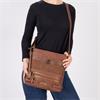 Rieker Crossbody Shimmer Bag - Brown