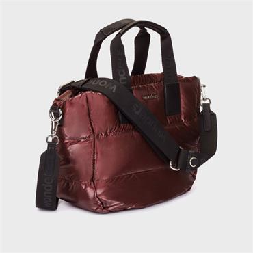 Wonders Vana Padded Nylon Tote Bag - Burgundy
