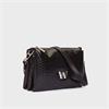 Wonders Drop Thin Strap Handbag - Black Snake