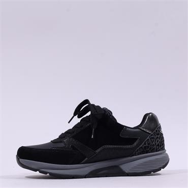 Gabor Adora Rolling Soft Side Zip - Black Leopard