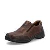 Rieker Slip On Shoe Wide Fit - Brown Combination