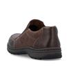Rieker Slip On Shoe Wide Fit - Brown Combination