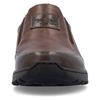 Rieker Slip On Shoe Wide Fit - Brown Combination
