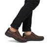 Rieker Slip On Shoe Wide Fit - Brown Combination