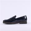 Gabor Elder Classic Slip On Loafer - Navy Patent Combi