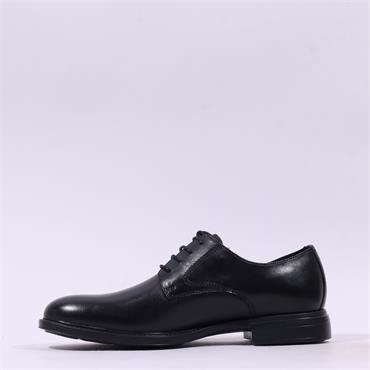 Tamaris Men Matthias Classic Laced Shoe - Black Leather