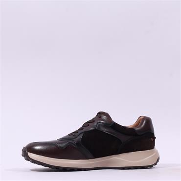 Tamaris Men Marius Laced Waffle Sole - Mocca