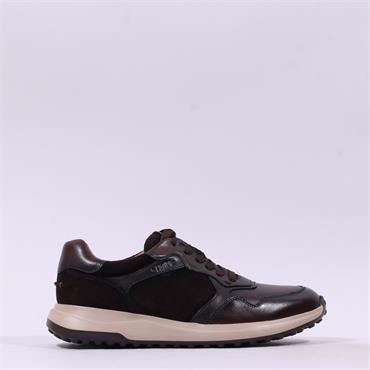 Tamaris Men Marius Laced Waffle Sole - Mocca