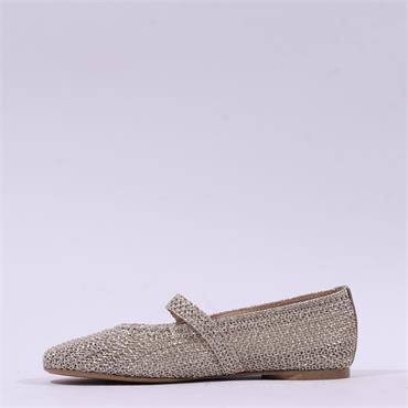 Tamaris Laura Weave Mary Jane Pump - Bronze