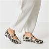 Tamaris Nanala Flat Mary Jane Pump - Cow Print