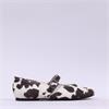 Tamaris Nanala Flat Mary Jane Pump - Cow Print