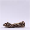 Tamaris Alena Bow Slip On Pump - Leopard Print