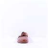 Tamaris Lorita Flat Double Strap Pump - Cognac Leather