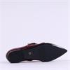Tamaris Abril Pointed Strappy Flat Shoe - Merlot
