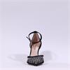 Tamaris Gabbe Mesh Diamante Detail Heel - Black