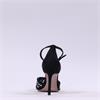 Tamaris Gabbe Mesh Diamante Detail Heel - Black