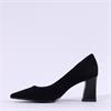 Tamaris Reyna Pointed Block High Heel - Black Combi