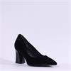 Tamaris Reyna Pointed Block High Heel - Black Combi