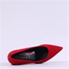 Tamaris Reyna Pointed Block High Heel - Red